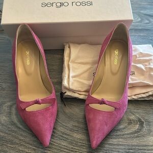 Sergio Rossi kitten heels